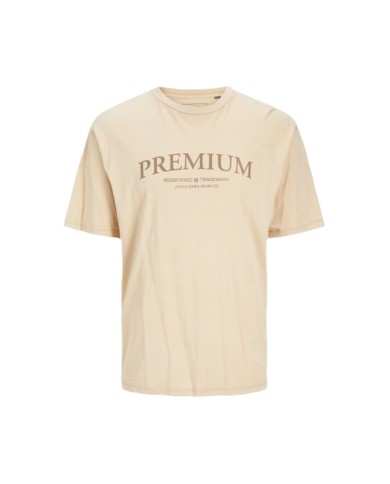 Maglia a Maniche Corte Uomo Jack & Jones JPRBLUWINSTON SS TEE 12255611 Arancio Maglia a Maniche Corte Uomo Jack & Jones JPRBLUWINSTON SS TEE 12255611 Arancio