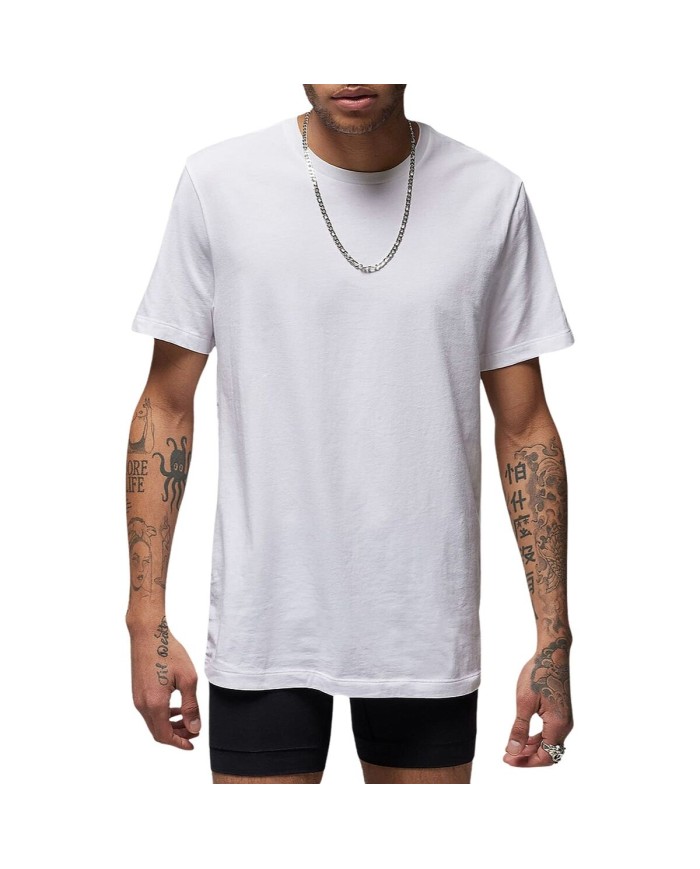 Maglia a Maniche Corte Uomo Nike Flight Base Tee JM0625 001 Bianco