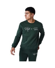 Felpa senza Cappuccio Uomo Project X Paris 1920009 VR Verde