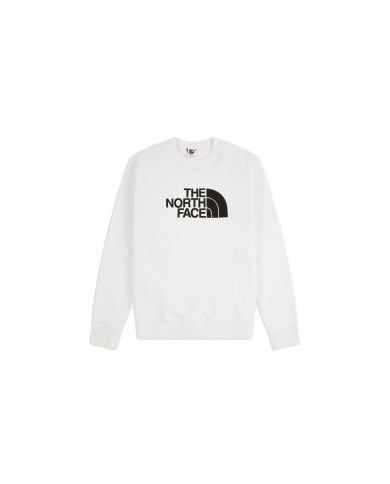 Felpa senza Cappuccio Uomo The North Face DREW PEAK CREW NF0A4SVRLA91 Bianco Felpa senza Cappuccio Uomo The North Face DREW PEAK CREW NF0A4SVRLA91 Bianco
