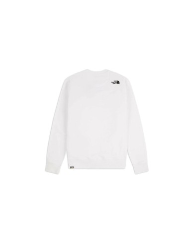 Felpa senza Cappuccio Uomo The North Face DREW PEAK CREW NF0A4SVRLA91 Bianco