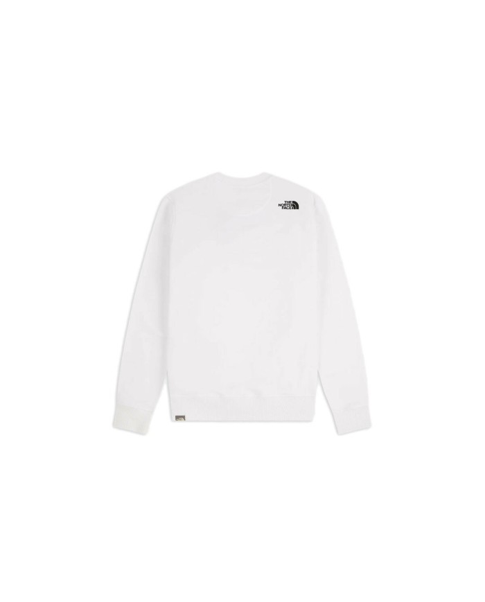 Felpa senza Cappuccio Uomo The North Face DREW PEAK CREW NF0A4SVRLA91 Bianco Felpa senza Cappuccio Uomo The North Face DREW PEAK CREW NF0A4SVRLA91 Bianco