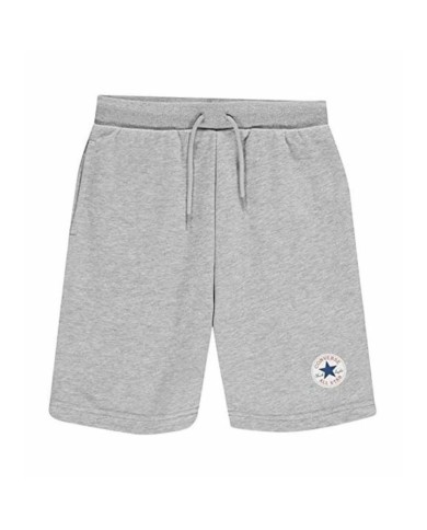 Pantaloncini Sportivi per Bambini Converse CHUCK PATCH TEE 969002 042 Grigio Pantaloncini Sportivi per Bambini Converse CHUCK PATCH TEE 969002 042 Grigio