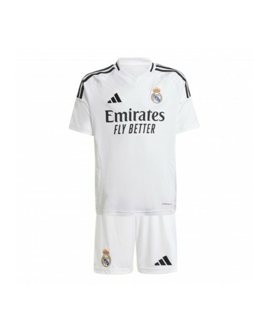 Completo Sportivo per Bambini Adidas REAL H Y KIT IT5203 Bianco Completo Sportivo per Bambini Adidas REAL H Y KIT IT5203 Bianco