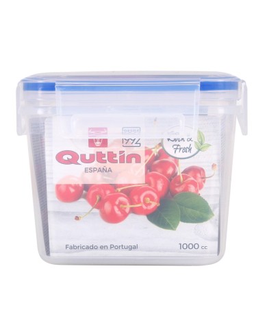 Porta pranzo Quttin Quttin Rettangolare 1 L 15 x 10 x 12 cm (12 Unità)