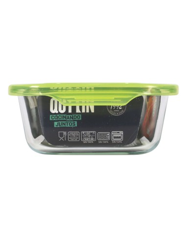 Porta pranzo Quttin Rettangolare 1L 22 x 15,5 x 6,5 cm (6 Unità)