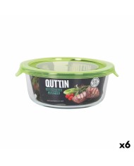 Porta pranzo Quttin Verde 900 ml 19 x 18 x 7 cm (6 Unità)