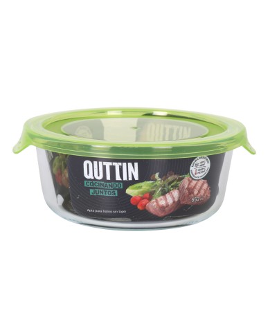 Porta pranzo Quttin Verde 650 ml 15 x 15 x 6,5 cm (6 Unità) Porta pranzo Quttin Verde 650 ml 15 x 15 x 6,5 cm (6 Unità)