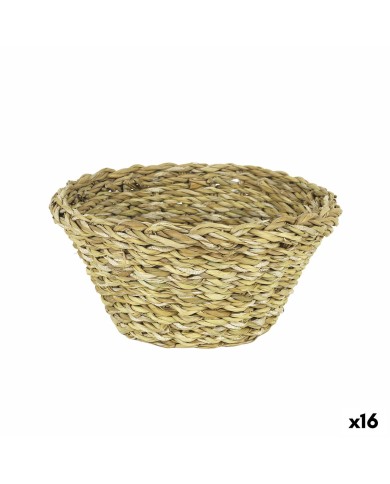 Cestino Multiuso Privilege vimini Ø 21,5 x 21,5 x 9 cm (16 Unità) Cestino Multiuso Privilege vimini Ø 21,5 x 21,5 x 9 cm (16 Unità)