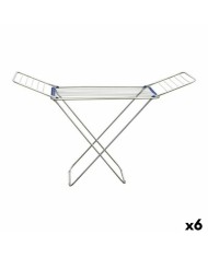 Stendibiancheria Pieghevole Confortime Alluminio Argentato Azzurro 175 x 55 x 110 cm (6 Unità) Stendibiancheria Pieghevole Confortime Alluminio Argentato Azzurro 175 x 55 x 110 cm (6 Unità)