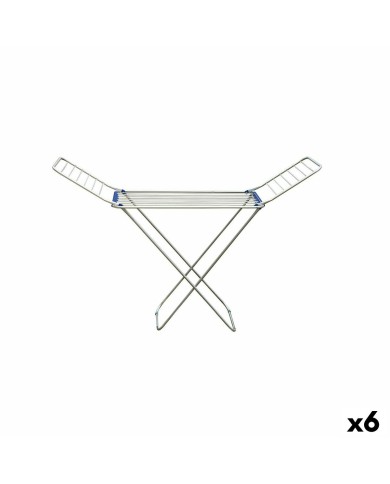 Stendibiancheria Pieghevole Confortime Alluminio 132 X 55 X 4 CM (6 Unità) Stendibiancheria Pieghevole Confortime Alluminio 132 X 55 X 4 CM (6 Unità)