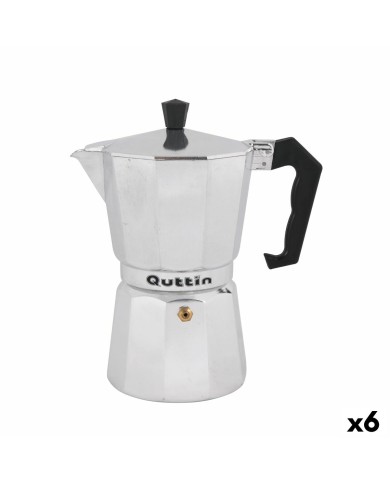 Caffettiera Italiana Quttin 6 Tazze (6 Unità) Caffettiera Italiana Quttin 6 Tazze (6 Unità)
