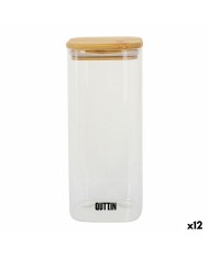 Porta pranzo Ermetico Quttin Rettangolare 600 ml 17,5 x 13 x 6 cm (6 Unità)