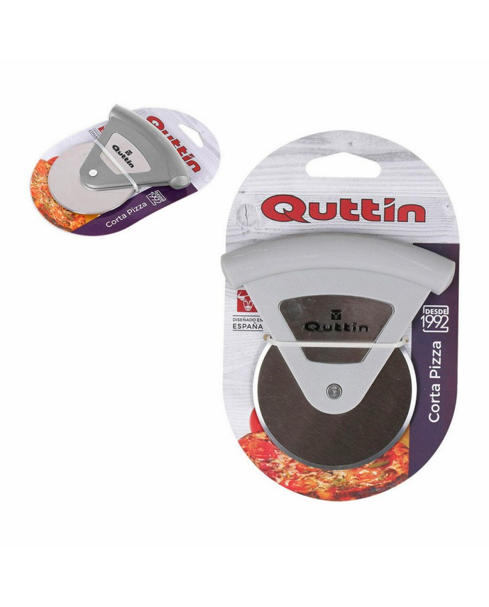 Tagliapizza Quttin Acciaio 10,5 x 11,5 cm (12 Unità)