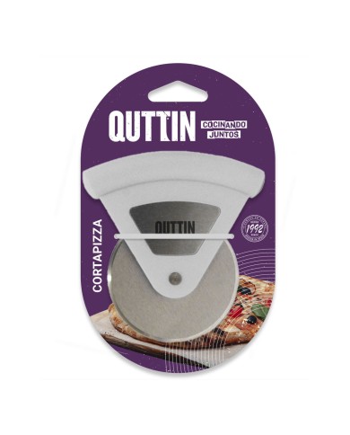 Tagliapizza Quttin Acciaio 10,5 x 11,5 cm (12 Unità)