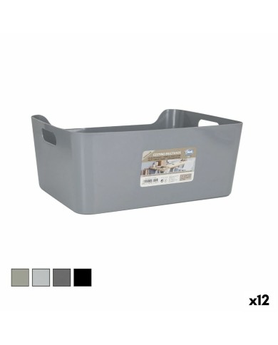 Cestino Multiuso Dem 33 x 24 x 14,5 cm Con manici (12 Unità) Cestino Multiuso Dem 33 x 24 x 14,5 cm Con manici (12 Unità)