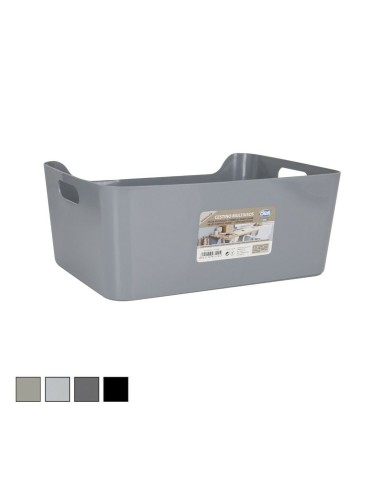 Cestino Multiuso Dem 33 x 24 x 14,5 cm Con manici (12 Unità) Cestino Multiuso Dem 33 x 24 x 14,5 cm Con manici (12 Unità)