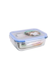 Porta pranzo Ermetico Quttin Rettangolare 600 ml 17,5 x 13 x 6 cm (6 Unità)