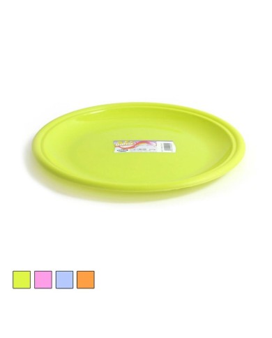 Piatto da pranzo Dem Bahia Plastica Ø 25 x 25 x 2 cm (36 Unità) Piatto da pranzo Dem Bahia Plastica Ø 25 x 25 x 2 cm (36 Unità)