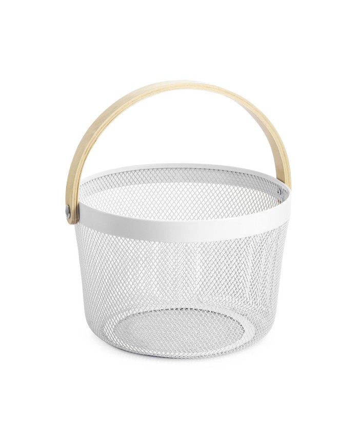 Cestino Multiuso Confortime Legno Metallo 25,5 x 17,5 cm (6 Unità)