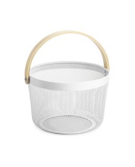 Cestino Multiuso Confortime Legno Metallo 25,5 x 17,5 cm (6 Unità)