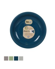 Piatto da pranzo Dem Inside Plastica Ø 25 x 25 x 2 cm (36 Unità)