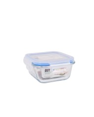 Porta pranzo Ermetico Quttin Quadrato 300 ml (12 Unità)