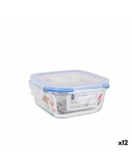 Porta pranzo Ermetico Quttin Quadrato 1,1 L (6 Unità) Porta pranzo Ermetico Quttin Quadrato 1,1 L (6 Unità)