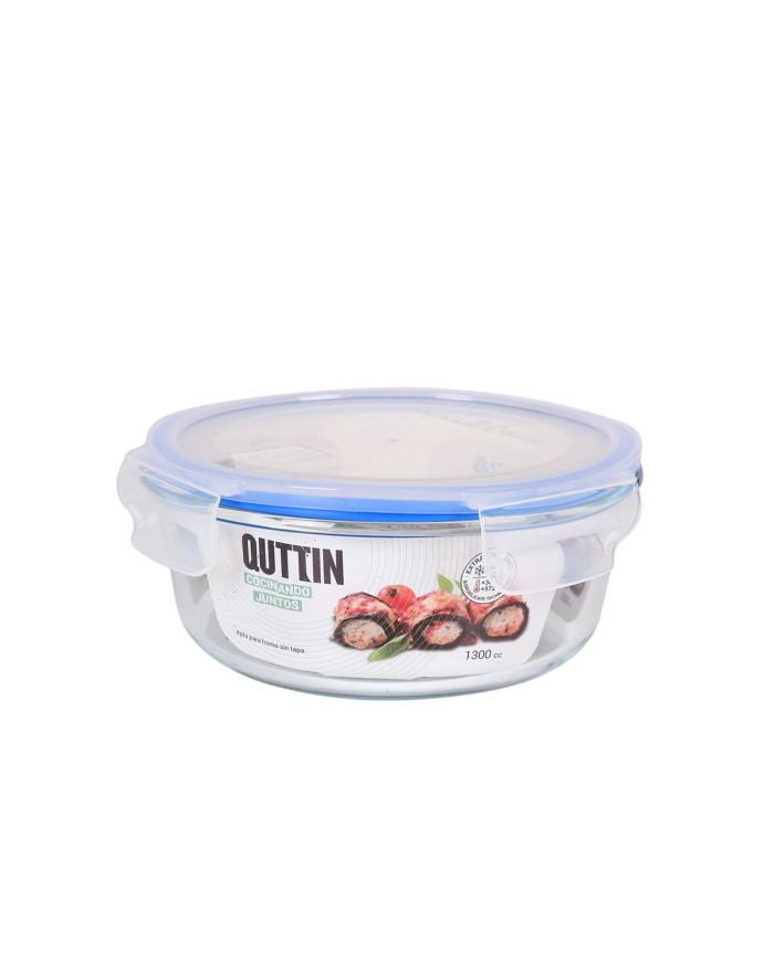Porta pranzo Ermetico Quttin Rotonda 1,3 L (6 Unità) Porta pranzo Ermetico Quttin Rotonda 1,3 L (6 Unità)