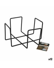 Portatovagliolo Confortime Metallo 18 x 18 x 6,5 cm (12 Unità) Portatovagliolo Confortime Metallo 18 x 18 x 6,5 cm (12 Unità)