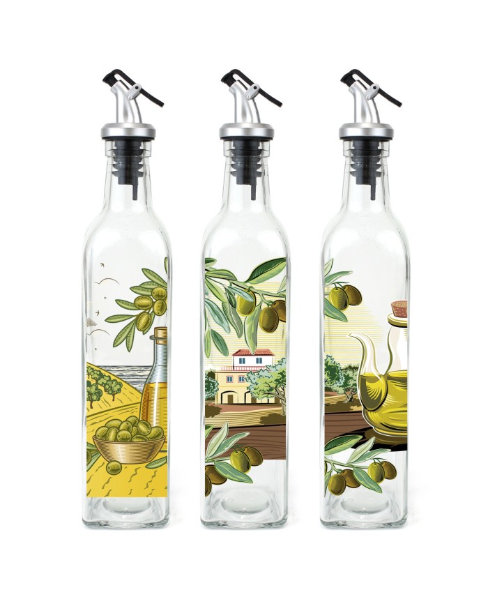 Oliera Anna Tappo Dosatore Vetro 250 ml (12 Unità)