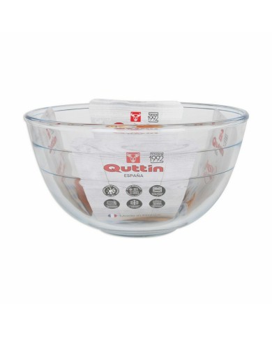 Ciotola Quttin Quttin Vetro 3,8 L Miscelatore (6 Unità)