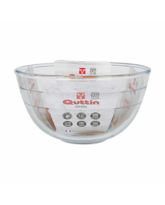 Ciotola Quttin Quttin Vetro 3,8 L Miscelatore (6 Unità) Ciotola Quttin Quttin Vetro 3,8 L Miscelatore (6 Unità)