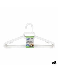 Set di Grucce Dem Bianco Plastica 12 Pezzi 38 x 17,5 cm (8 Unità)