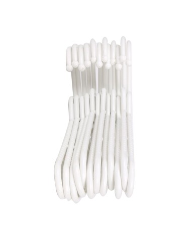 Set di Grucce Dem Bianco Plastica 12 Pezzi 38 x 17,5 cm (8 Unità)