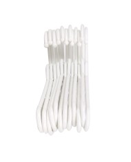 Set di Grucce Dem Bianco Plastica 12 Pezzi 38 x 17,5 cm (8 Unità)