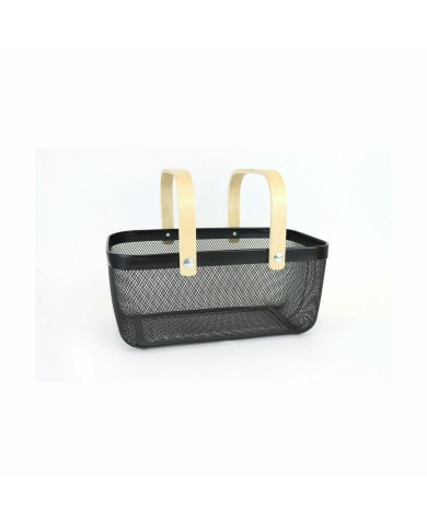 Cestino Multiuso Confortime Legno Metallo 40 x 28 x 18 cm (6 Unità) Cestino Multiuso Confortime Legno Metallo 40 x 28 x 18 cm (6 Unità)