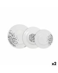 Set di Stoviglie La Mediterránea Veronique Rotonda 12 Pezzi (2 Unità)