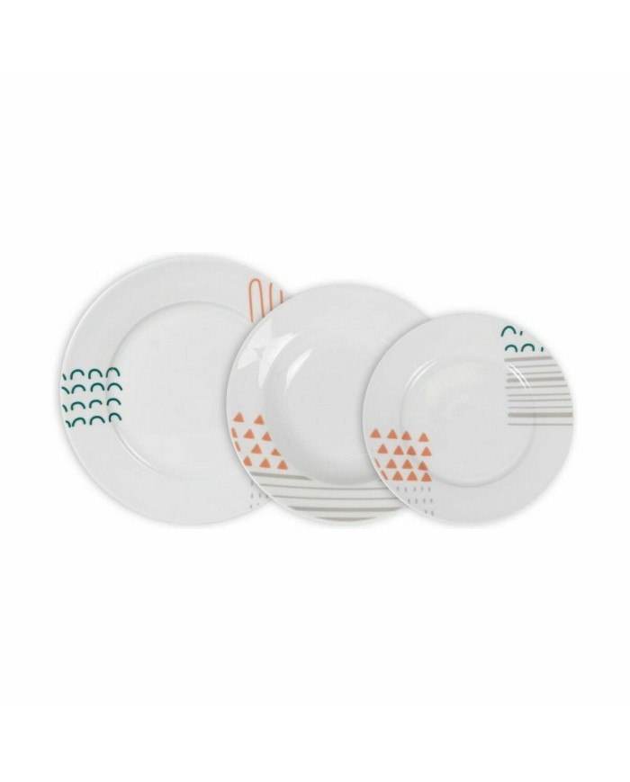 Set di Stoviglie La Mediterránea Veronique Rotonda 12 Pezzi (2 Unità)