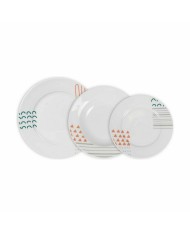 Set di Stoviglie La Mediterránea Veronique Rotonda 12 Pezzi (2 Unità)