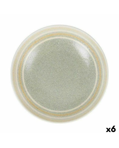 Piatto Fondo Santa Clara Kenia Porcellana Ø 20,5 cm (6 Unità)