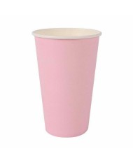 Set di Bicchieri Algon Monouso Cartone Rosa 10 Pezzi 330 ml (20 Unità)