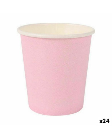 Set di Bicchieri Algon Monouso Cartone Rosa 20 Pezzi 120 ml (24 Unità) Set di Bicchieri Algon Monouso Cartone Rosa 20 Pezzi 120 ml (24 Unità)
