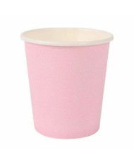 Set di Bicchieri Algon Monouso Cartone Rosa 20 Pezzi 120 ml (24 Unità)