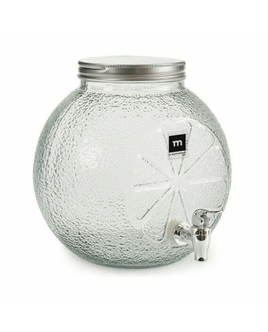 Dispenser di bevande La Mediterránea Rubinetto Vetro 5 L (4 Unità) Dispenser di bevande La Mediterránea Rubinetto Vetro 5 L (4 Unità)