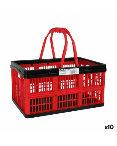Scatola Pieghevole con Manici Tontarelli Voilà 16 L Rosso 39 x 25,5 x 21 cm (10 Unità) Scatola Pieghevole con Manici Tontarelli Voilà 16 L Rosso 39 x 25,5 x 21 cm (10 Unità)