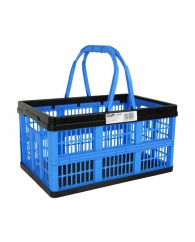 Scatola Pieghevole con Manici Tontarelli Voilà Azzurro 16 L 39 x 25,5 x 21 cm (10 Unità) Scatola Pieghevole con Manici Tontarelli Voilà Azzurro 16 L 39 x 25,5 x 21 cm (10 Unità)