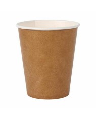 Set di Bicchieri Algon Monouso carta kraft 12 Pezzi 250 ml (20 Unità)