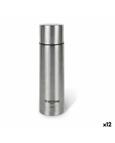 Thermos da Viaggio ThermoSport Acciaio inossidabile 500 ml (12 Unità) Thermos da Viaggio ThermoSport Acciaio inossidabile 500 ml (12 Unità)