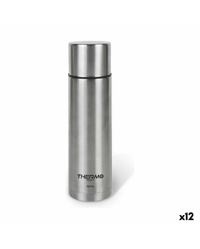 Thermos da Viaggio ThermoSport Acciaio inossidabile 500 ml (12 Unità) Thermos da Viaggio ThermoSport Acciaio inossidabile 500 ml (12 Unità)